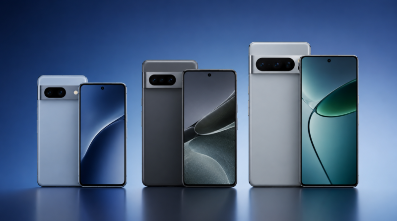 Comparatif Google Pixel 11, Pixel 11 Pro et Pixel 11 Pro XL